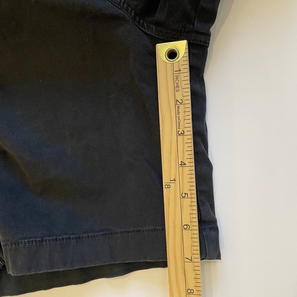 LOT OF 2 Bearbottom Stretch Shorts Mens Small 7" Inseam Chino Black Blue Pockets - Picture 7 of 13